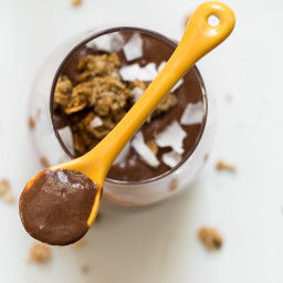 {Almost} Instant Chocolate Chia Pudding