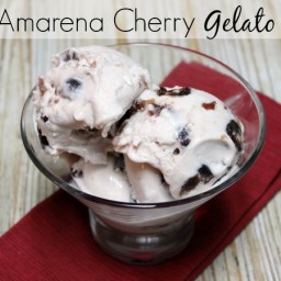 Amarena Cherry Gelato Recipe