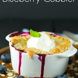 Amazing Blueberry Cobbler