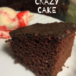 Amazing Chocolate Crazy Cake Recipe [No Egg No Milk]
