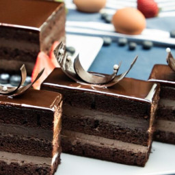 Amazing Chocolate Glazed Cake