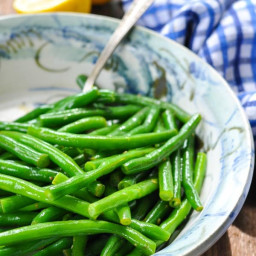 Amish Green Bean Recipe with Brown Butter