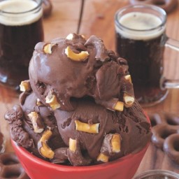 Ample Hills' Stout and Pretzels Ice Cream