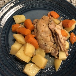 Amy's Slow Cooker Chicken with Carrots & Potatoes
