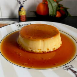 An easy French Crème Caramel recipe without cream and why it's differe