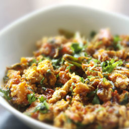 Anda Bhurji (Spicy Indian Scrambled Eggs)