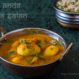 Ande Ka Salan-Aloo Anday Ka Salan- Best Egg Curry recipe