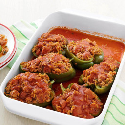 Andouille-Stuffed Peppers