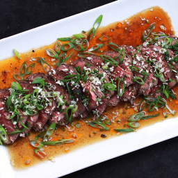 Andrew Zimmern Cooks: Beef Tataki with Ponzu Sauce – Andrew Zimmern