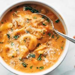Ang's Creamy Tortellini Soup