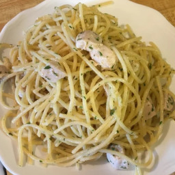 Angel Hair Pasta with Lemon and Chicken