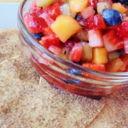 Annie's Fruit Salsa and Cinnamon Chips Recipe