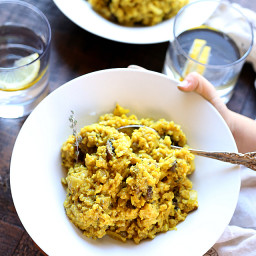 Anti-Inflammatory Curry Rice and Vegetable Bowl