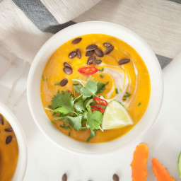 Anti-inflammatory Thai Pumpkin Soup