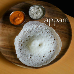 appam recipe | appam recipe with yeast | appam batter recipe