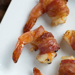 Appetizer - Shrimp wrapped by Bacon