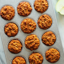 Apple and Carrot Superhero Muffins