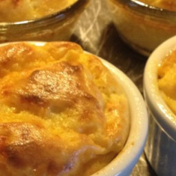 Apple and Cheddar Cheese Souffles Recipe