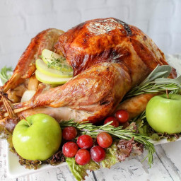 Apple and Herb Infused Roast Turkey
