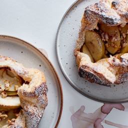 Apple and Nut-Butter Puff Pastry Tarts