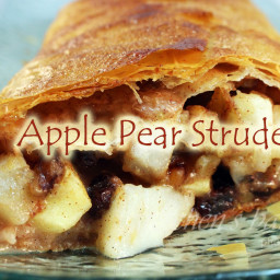 Apple and Pear Strudel