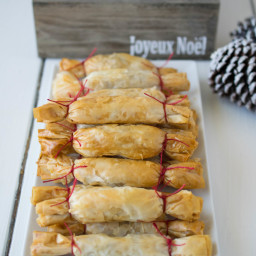 Apple and Pear Strudel Christmas Crackers