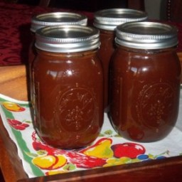 Apple BBQ Sauce for Canning