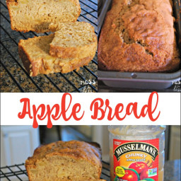 Apple Bread made with Apple Sauce