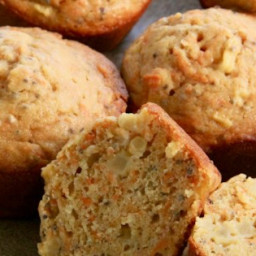 Apple, Carrot, and Chia Muffins Recipe