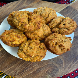 Apple carrot muffins 