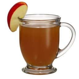 Apple cider with rum
