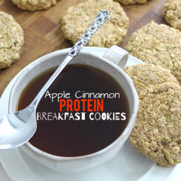 Apple Cinnamon Protein Breakfast Cookie