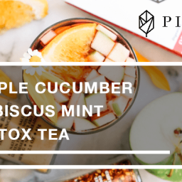 Apple Cucumber Hibiscus Mint Detox Tea
