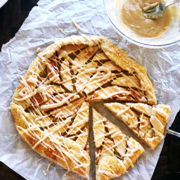 Apple Galette With Brown Butter Frosting