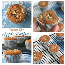 Apple Muffins Cinnamon Spice