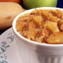 Apple 'n' Oats Breakfast Pudding