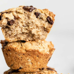 Apple Oat Protein Muffins