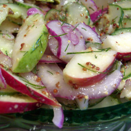 Apple Pear Cucumber Salad