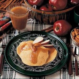 Apple Pecan Pancakes Recipe