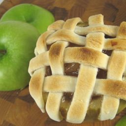 Apple Pie Baked in the Apple