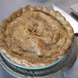 Apple Pie with Cheddar Cheese Crust