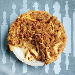 Apple-Sour Cream Crumb Pie