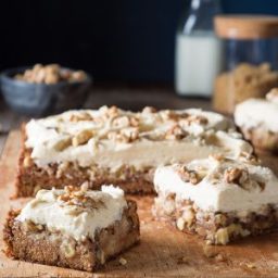 Apple-Spice Cake with Brown Sugar Frosting