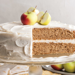Apple Spice Cake with Browned Butter Frosting