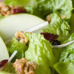 Apple Walnut Salad with Cranberry Vinaigrette Recipe
