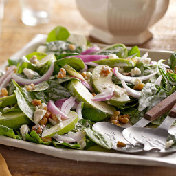 Apple-Walnut-Spinach Salad