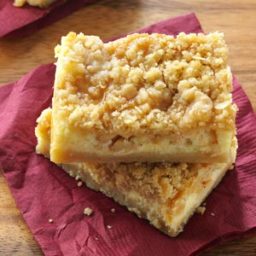 Apple Caramel Cheesecake Bars Recipe