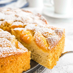 Apricot Cake Recipe with Fresh Apricots
