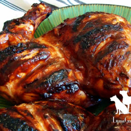 Apricot Glazed BBQ Chicken