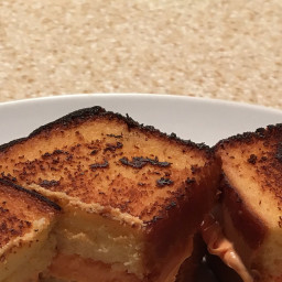 April Fool's Grilled Cheese Sandwich